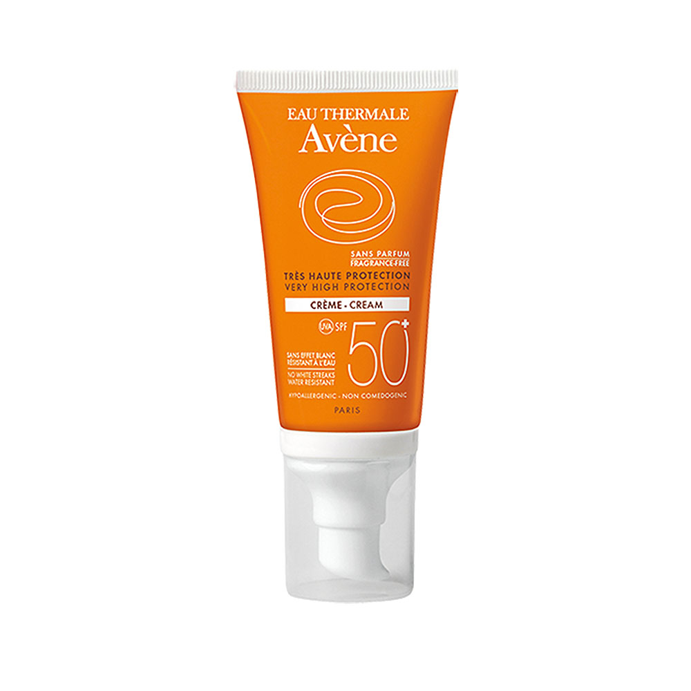 Avene雅漾 全效極護低敏防曬乳50ml(無香)SPF50+ (效期：2021/07)