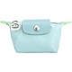 LONGCHAMP Le Pliage Green 再生帆布水餃零錢包(潟湖綠) product thumbnail 1