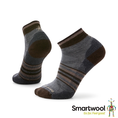 官方直營 Smartwool 機能戶外全輕量減震低筒襪 中性灰