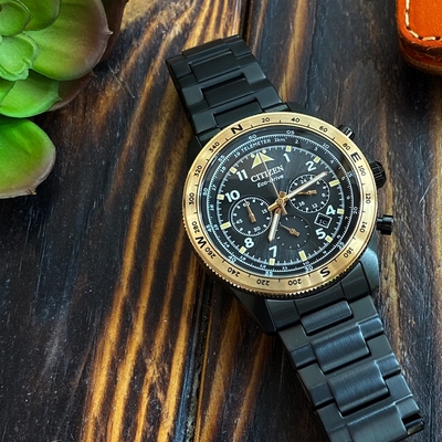 CITIZEN 星辰 Eco-Drive 追速極限光動能計時錶(CA4556-89E)/43mm