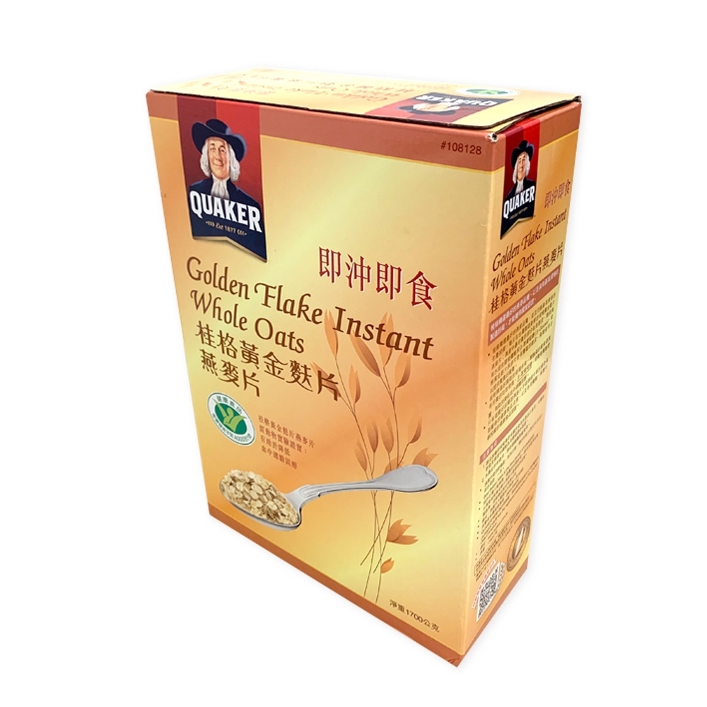 桂格 黃金麩片燕麥片(1.7公斤)