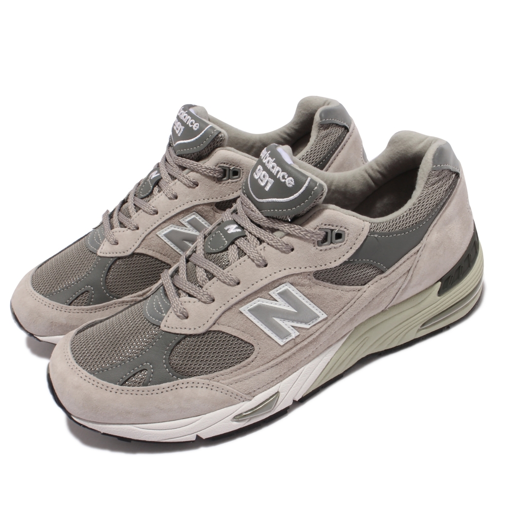 New Balance 休閒鞋991 復古慢跑鞋英國製男鞋紐巴倫反光麂皮網布異材質