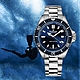 EDOX Neptunian 海神特別版 1000米潛水機械錶 E80120.3BUM.BUF product thumbnail 1