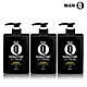 MAN-Q 2 in1都會獷野洗髮沐浴露x3入(600ml/入) product thumbnail 1