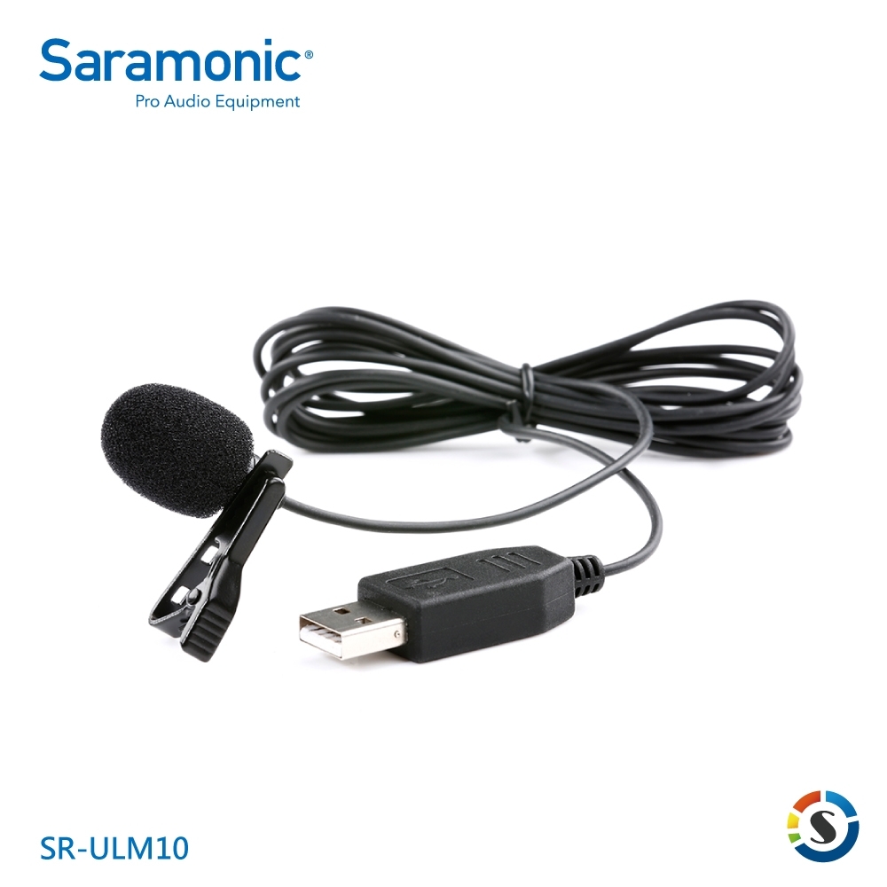 Saramonic楓笛 SR-ULM10 全向型電容式領夾麥克風