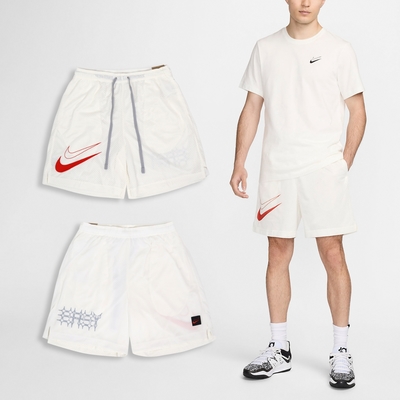 Nike 短褲 KD Standard Issue Basketball 男款 白 橘 速乾 雙面穿 球褲 FN3038-133