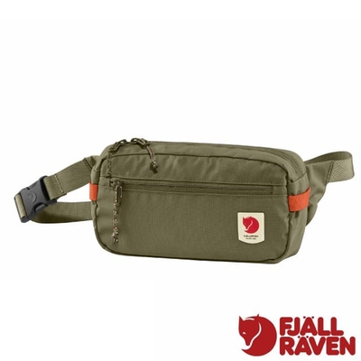 【Fjallraven 北極狐】High Coast Hip Pack 1.5L 輕量小巧極簡臀包.腰包.胸包.斜背包_23223-620 綠