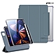 VXTRA 720度翻轉 磁吸分離 iPad Air3/ iPad Pro 10.5吋 共用 全包覆立架皮套(灰霧藍) product thumbnail 2