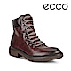 ECCO CREPETRAY HYBRID L 帥氣復古銅釦個性高筒靴 女-棕 product thumbnail 2