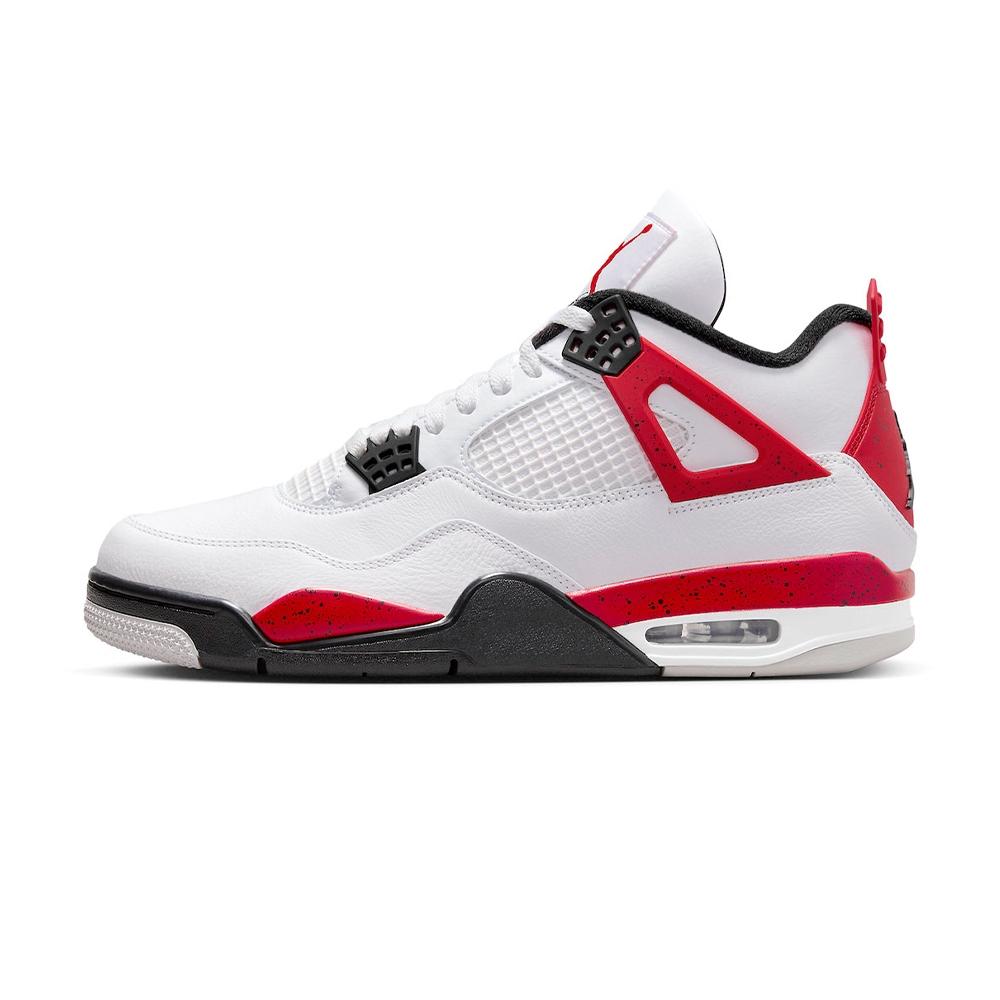 Nike Air Jordan 4 Retro 男經典紅喬丹AJ4 經典運動休閒休閒鞋DH6927