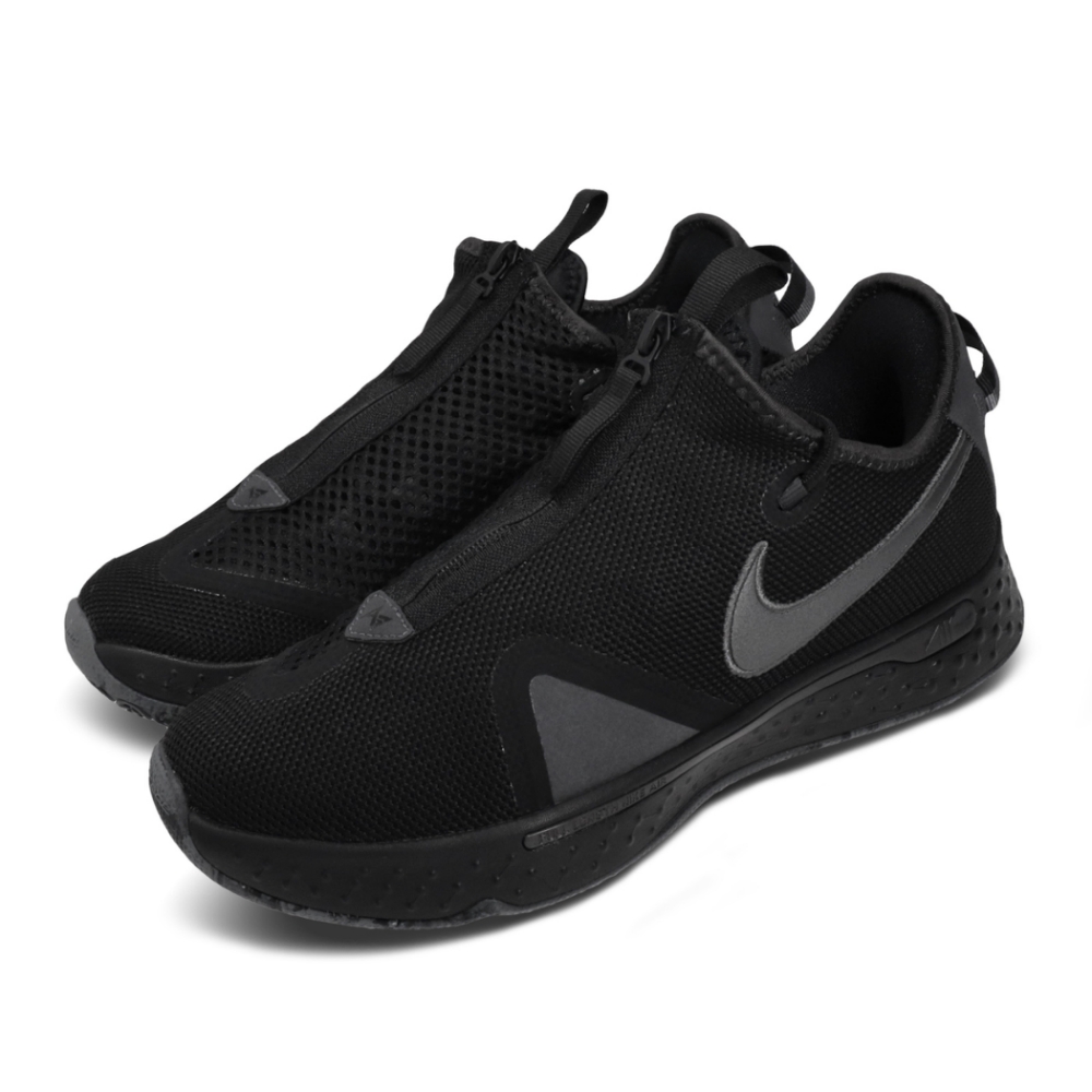Nike 籃球鞋 PG 4 EP 運動 男鞋 明星款 避震 包覆 XDR外底 球鞋 黑 灰 CD5082005