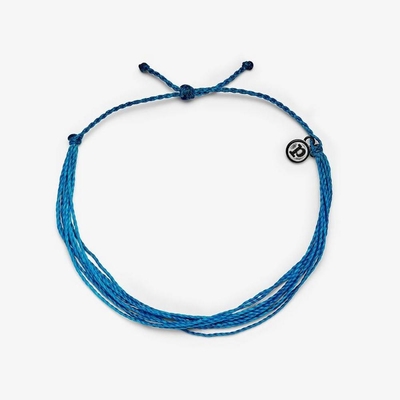 Pura Vida 美國手工 NEON BLUE ANKLET 霓虹藍色 基本繽紛款可調式腳鍊