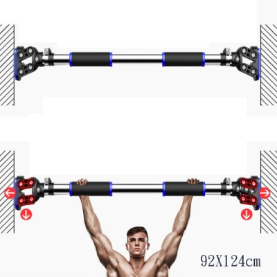索樂生活 百事特單槓92-124cm.門上單槓門框單槓室內單槓家用單槓健身單槓