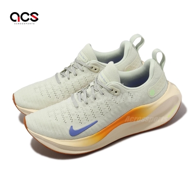 Nike 慢跑鞋 Wmns Reactx Infinity Run 4 綠 橘 女鞋 運動鞋 緩震 環保材質 DR2670-007