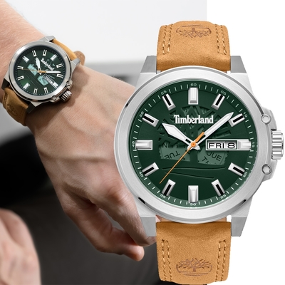 Timberland 天柏嵐 經典大樹潮流腕錶-46mm TDWGB0040802