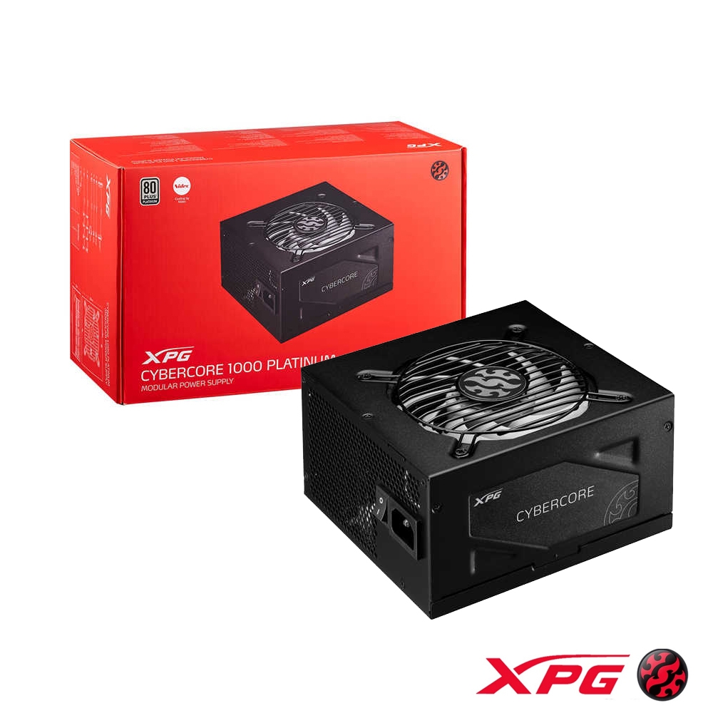 XPG 威剛 1000瓦 80PLUS白金牌 電源供應器(CYBERCORE 1000W PLATINUM)