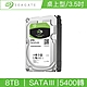 Seagate希捷 新梭魚 BarraCuda 8TB 3.5吋 5400轉 SATAⅢ 桌上型硬碟(ST8000DM004) product thumbnail 1