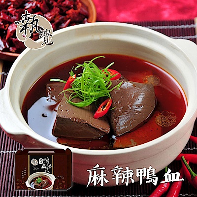 執覺 麻辣鴨血湯底(1600g/盒)