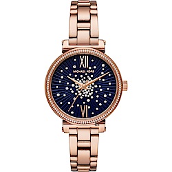 Michael Kors 漫步星空晶鑽女錶