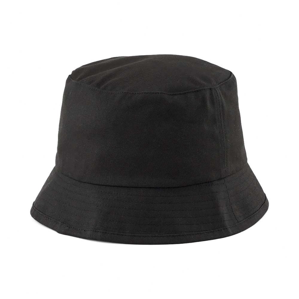 Puma 漁夫帽Core Bucket Cap 男女款黑白遮陽基本款瘦子ESO 02436301 