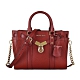 MICHAEL KORS Hamilton金字LOGO牛皮/PVC拉鍊手提兩用包(小/多色) product thumbnail 8