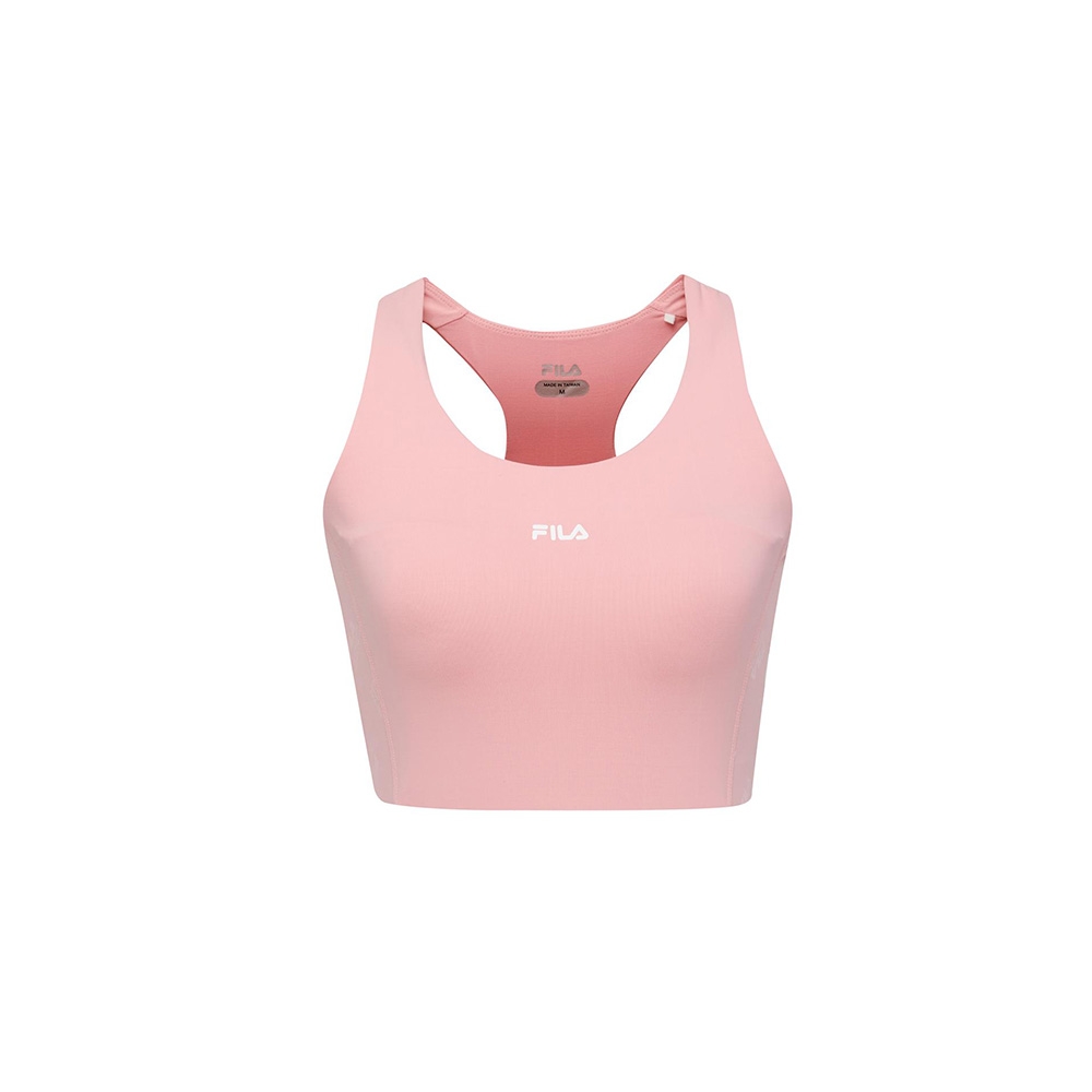 FILA 女萊卡單穿背心-粉色 5TKW-1603-PK