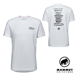 【Mammut長毛象】Mammut Core T-Shirt Every Day 機能短袖T恤 白色 男款 #1017-04022