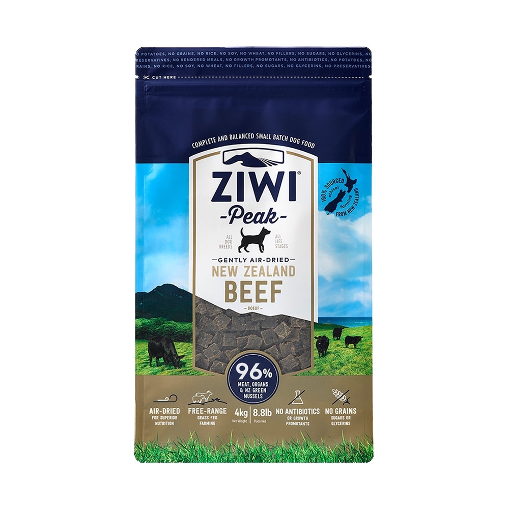 ZiwiPeak 巔峰 96%鮮肉狗糧 牛肉 4KG