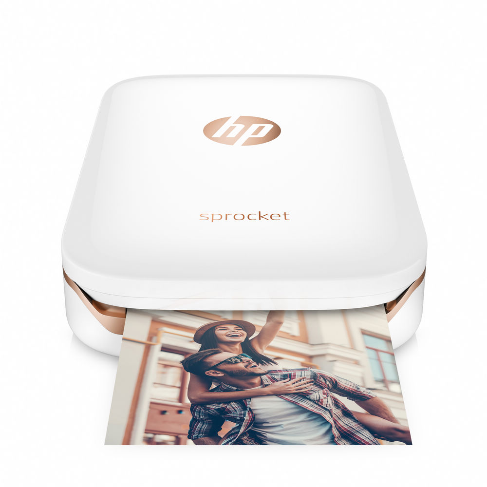 HP Sprocket Plus  迷你相片印表機 (冰晶白)