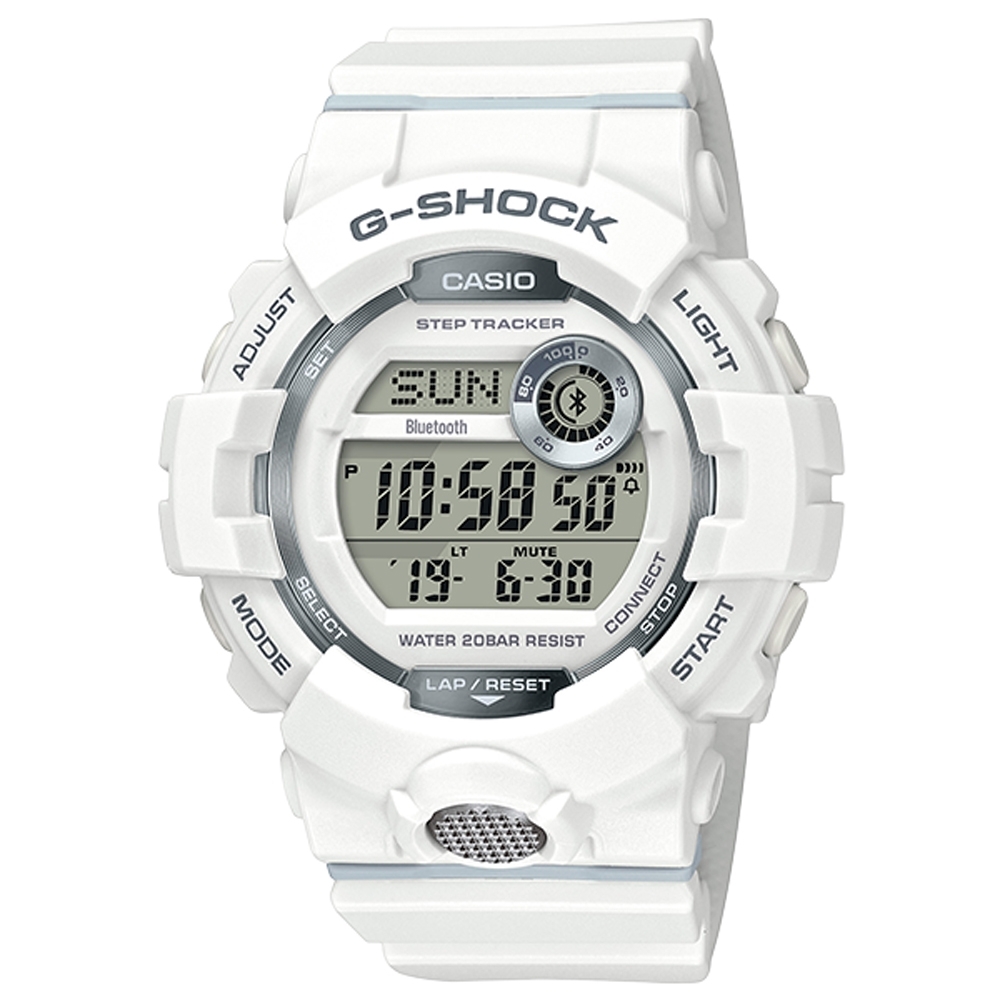 G-SHOCK 藍牙連線鍛鍊分析運動錶(GBD-800-7)-48.6mm