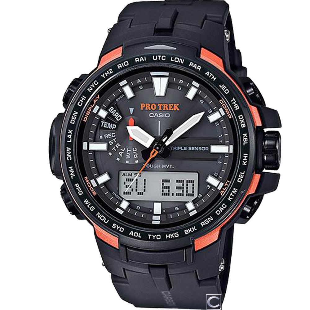 CASIO PRO TREK  全方位登山錶(PRW-6100Y-1)