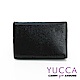 YUCCA - 牛皮俏麗多彩名片夾(迷你皮夾)-黑色-02200001009 product thumbnail 1