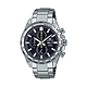 CASIO卡西歐 EDIFICE 三針三眼 日期顯示窗 標準計時碼錶 EFR-574D-1A_42.3mm product thumbnail 1