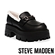 STEVE MADDEN-MILESTONE 馬銜扣內絨毛厚底樂福鞋-黑色 product thumbnail 1