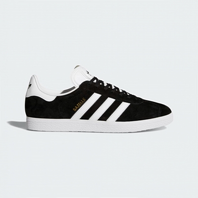 adidas 休閒鞋 男鞋 運動鞋 三葉草 GAZELLE 黑 BB5476