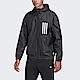 Adidas M W.N.D. JKT PB H42037 男 運動外套 連帽 風衣 亞洲尺寸 寬鬆 舒適 秋季 黑 product thumbnail 1