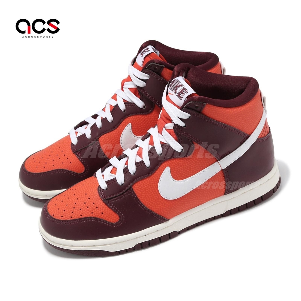 Nike 休閒鞋 Wmns Dunk High Be True To Her School 女鞋 紅 白 高筒 FJ2263-600