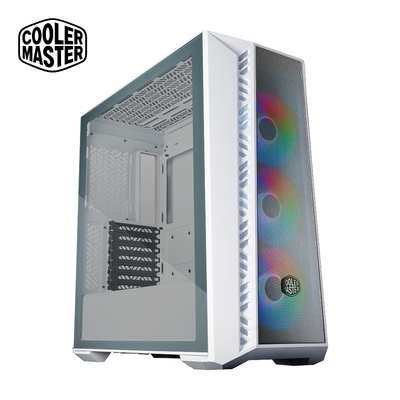 Cooler Master MasterBox 520 Mesh ARGB 機殼 白色