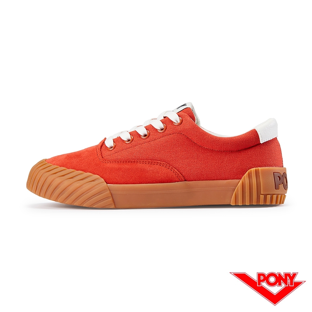 【PONY】SUBWAY2系列滑板鞋-女款-暗橙色