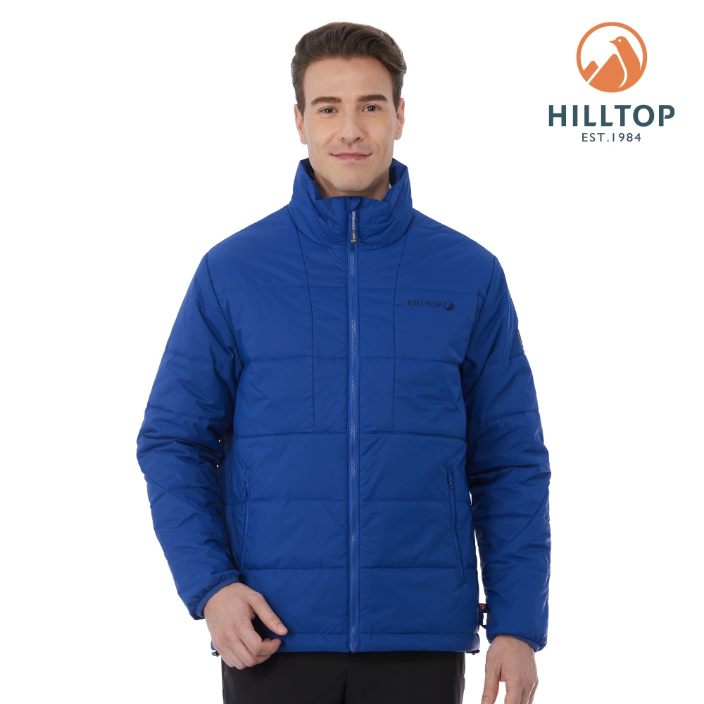 HILLTOP山頂鳥 科技棉短大衣（可銜接GORE-TEX外件） 男款 藍｜PH22XM09ECE0