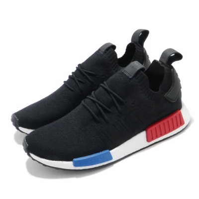 adidas 休閒鞋NMD R1 PK 運動男鞋愛迪達經典款舒適襪套穿搭黑白GZ0066