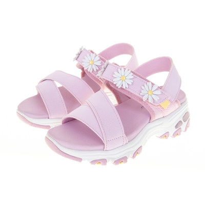 SKECHERS 女童 涼拖鞋 D LITES - 303100LLTPK