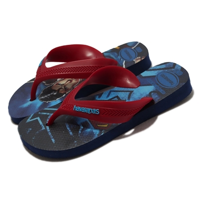 Havaianas 夾腳拖 Kids Max Herois 童鞋 超人 DC 寬版鞋帶 哈瓦仕 巴西拖 41303020555K