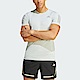 Adidas Own The Run Tee [IM2535] 男 短袖 上衣 亞洲版 運動 跑步 反光 吸濕排汗 淺灰 product thumbnail 1