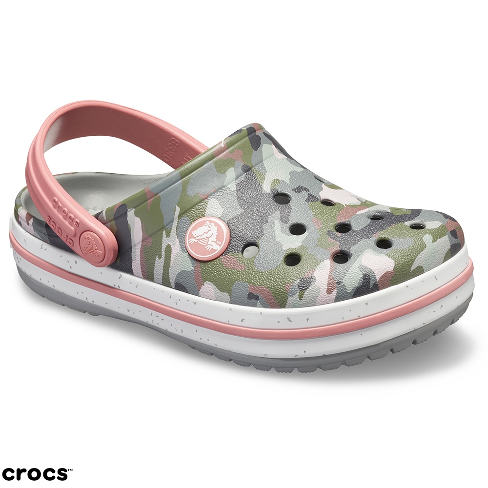 Crocs 卡駱馳 (童鞋) 卡駱班迷彩小克駱格 205301-97A