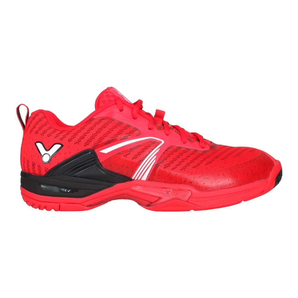 VICTOR 男羽球鞋-訓練 羽毛球 寬楦 勝利 A930-D 紅白黑 product image 1