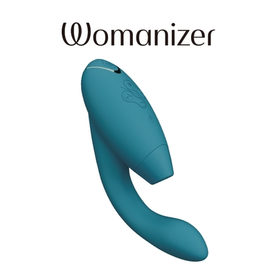 德國 Womanizer Duo2 震動 · 吸吮愉悅器 | 深綠