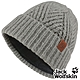 Jack wolfskin飛狼 交叉針織紋內刷毛保暖帽 羊毛帽『岩灰』 product thumbnail 1