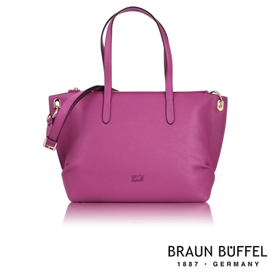 【BRAUN BUFFEL 德國小金牛】台灣總代理 SHU 單肩包-蘭花色/BF689-58-OF