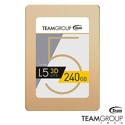 TEAM十銓 L5 Lite 3D 240GB 2.5吋 SSD固態硬碟